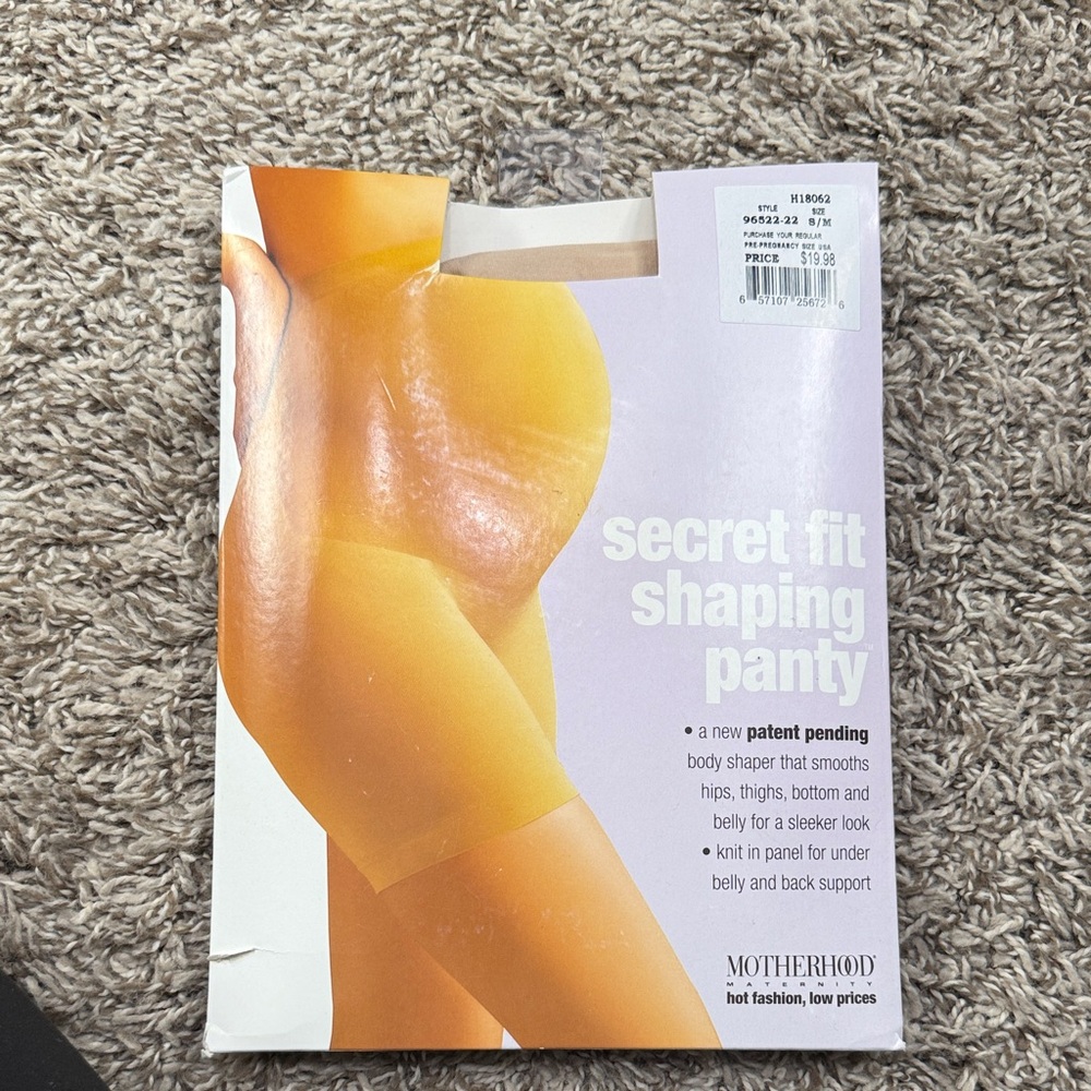 Motherhood Maternity Secret Fit Shaping Panty - Yellow